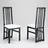 Cexa Dining Chairs In Pair - Black, Beechwood