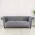 Chanter 3-Seater Sofa - Grey, Fabric