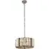 Chapeau 3 Light Crystal Shade Pendant Light - Chrome