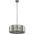 Chapeau 5 Light Crystal Pendant Flush Light - Chrome