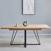 Charlotte Extendable Dining Table - Oak