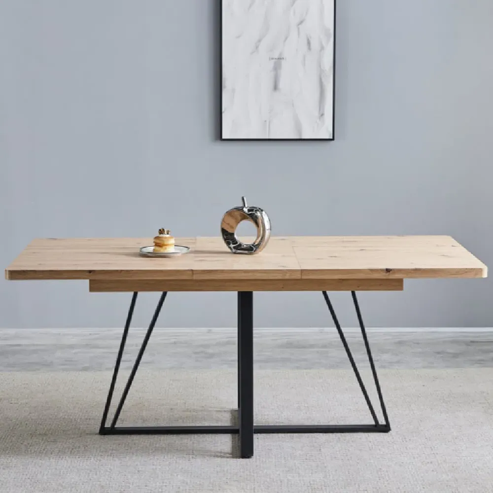 Charlotte Extendable Dining Table - Oak image