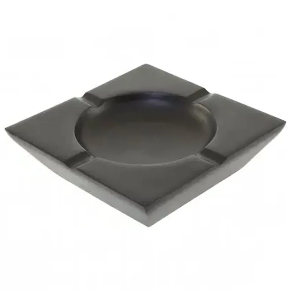 Charlton Square Ashtray - Matt Black, Aluminium product