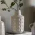Chatfield Ceramic Graphic Vase - White