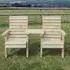 Chatham Straight Garden Love Seats - Natural