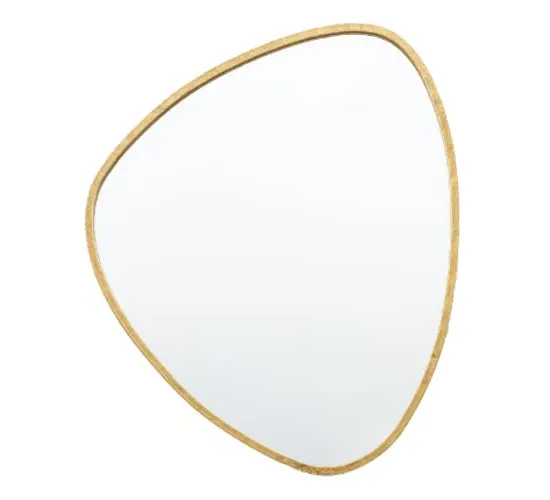 Chattel Small Wall Mirror - Gold, Iron product