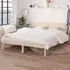 Chavez Double Bed Frame - Natural, Pinewood