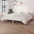 Chavez Super King Size Bed Frame - White, Pinewood