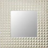 Checklock 3D Geometric Wall Mirror - Champagne
