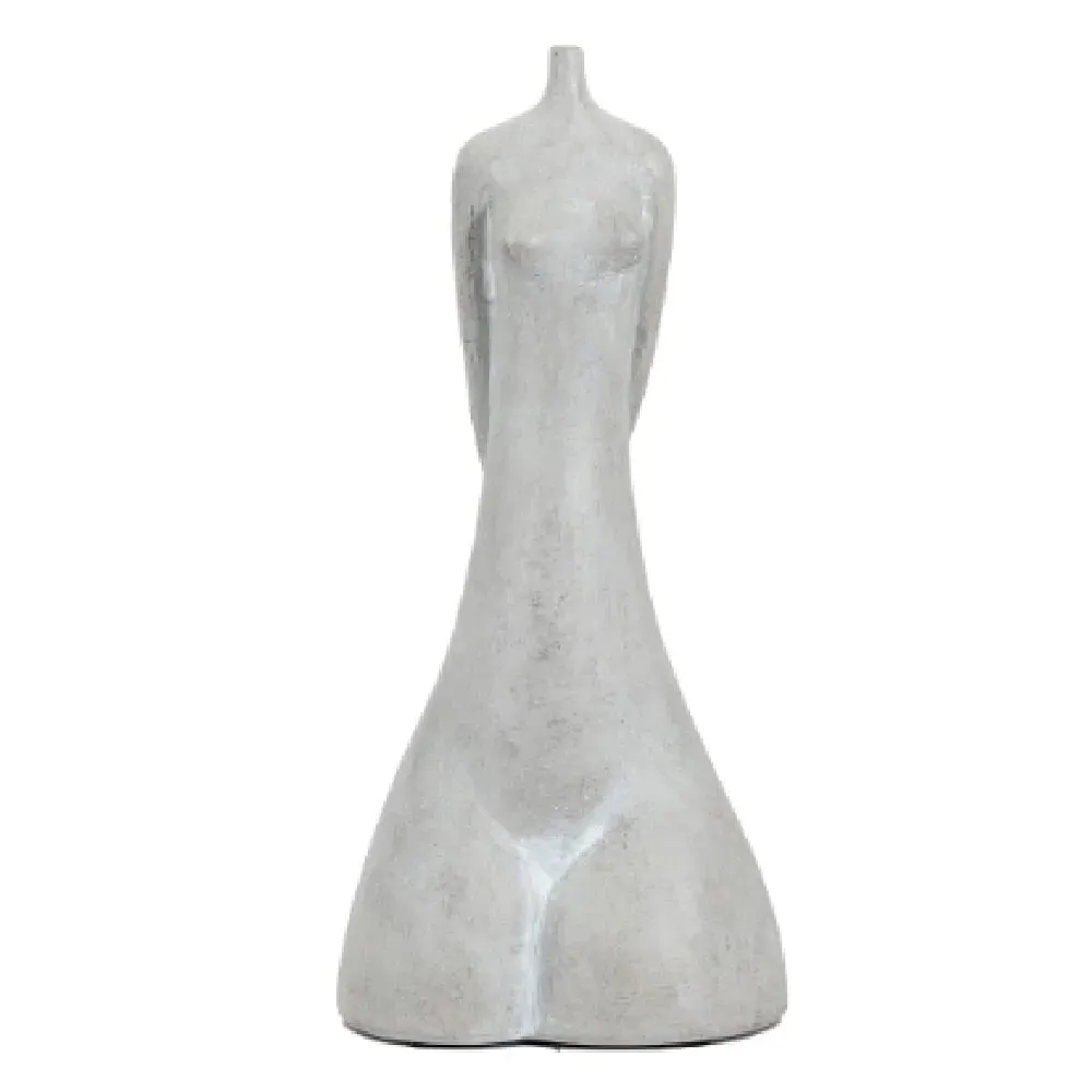 Chemnitz Small Female Sculpture - Sand, Polyresin