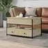 Chester Large Coffee Table with 2 Drawers - Sonoma Oak
