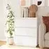Chevis 3 Drawer Chest - White, Pinewood