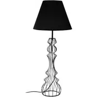 Chicoya Table Lamp - Black, Metal