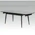 Chieti Extending Dining Table - Grey, Black