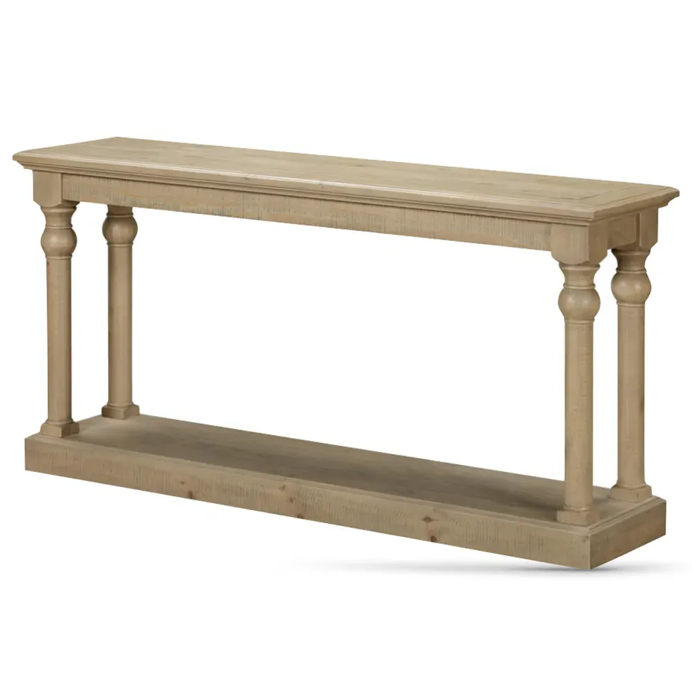 Chilton 160cm Console Table - Rustic Oak, Pine product