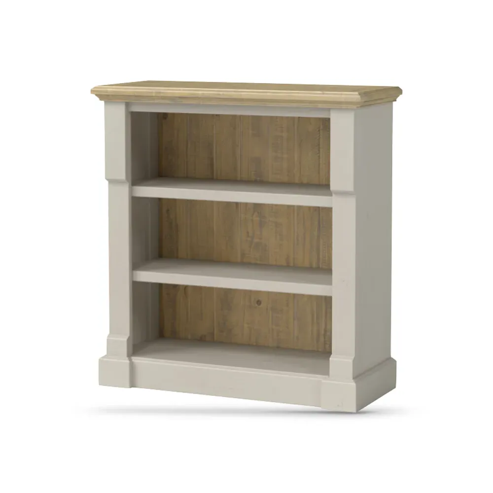 Chilton 3-Shelf Bookcase - Grey, Pine product