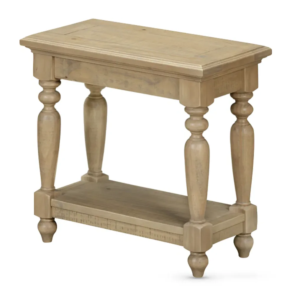 Chilton Rectangular Side Table - Rustic Oak, Pine product