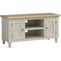 Chilton Small TV Stand with 2 Doors - Grey, Pine alternate view