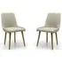 Chioa Dining Chairs in Pair - Natural, Oak