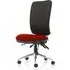 Chiro High Back Office Chair - Black, Ginseng Chilli