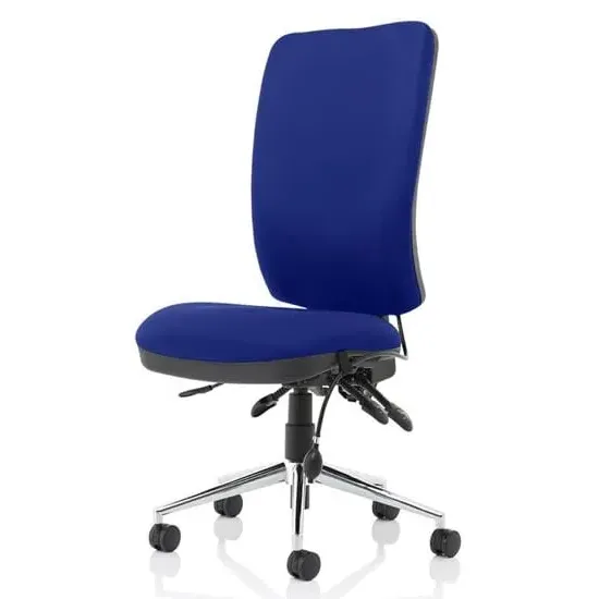 Chiro High Back Office Chair - Stevia Blue