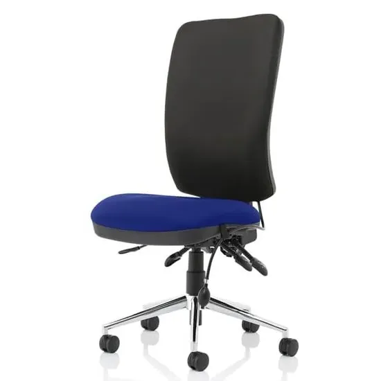 Chiro High Back Office Chair - Stevia Blue