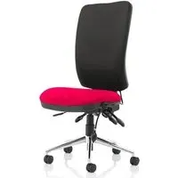 Chiro High Back Office Chair - Tabasco Red