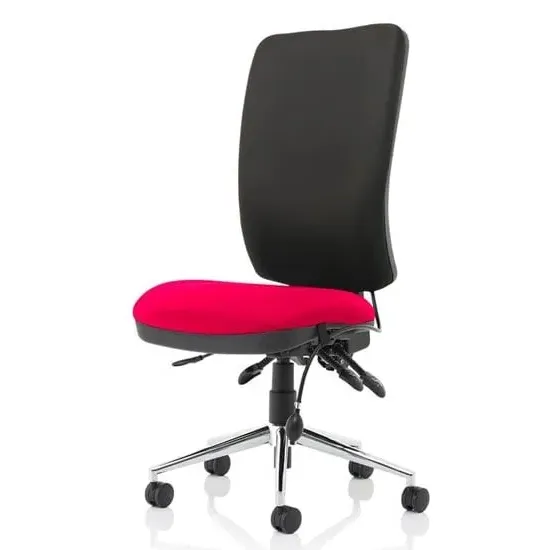 Chiro High Back Office Chair - Tabasco Red
