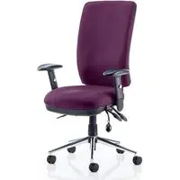 Chiro High Back Office Chair - Tansy Purple