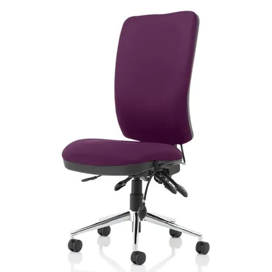 Chiro High Back Office Chair - Tansy Purple