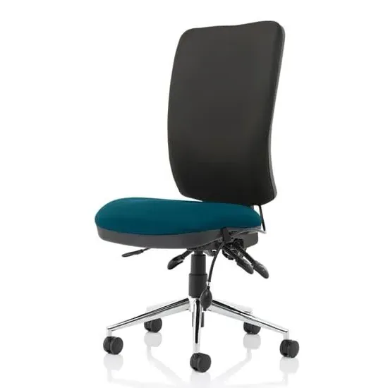 Chiro High Back Office Chair - Teal, Maringa