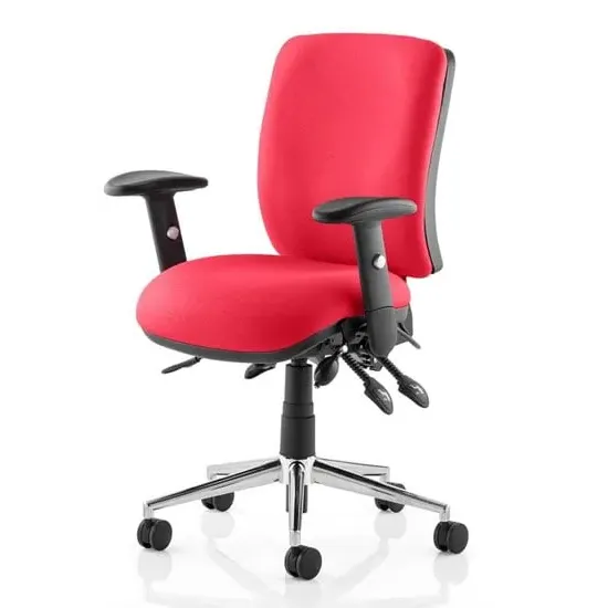 Chiro Medium Back Office Chair - Bergamot Cherry