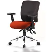 Chiro Medium Back Office Chair - Tabasco Red