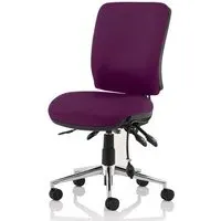 Chiro Medium Back Office Chair - Tansy Purple