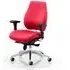 Chiro Plus Ergonomic Office Chair with Arms - Bergamot Cherry