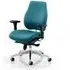 Chiro Plus Ergonomic Office Chair with Arms - Teal