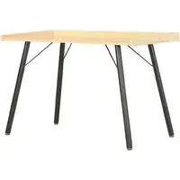 Choctaw Laptop Desk with Raised Edges - Black, Engineered Wood