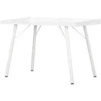 Choctaw Laptop Desk with Raised Edges - White, Engineered Wood
