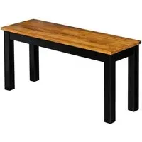 Chollerford Dining Bench - Natural, Black