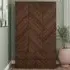 Ciana Wardrobe with 3 Doors 4 Drawers - Walnut