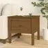 Ciella Side Table with Drawer - Brown, Pine Wood