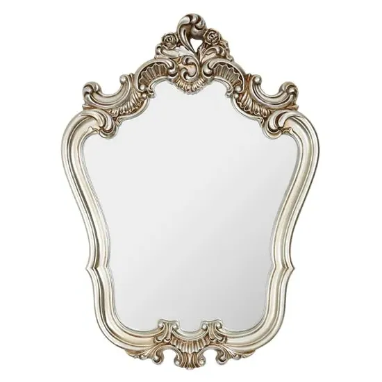 Cikroya Rose Crest Wall Mirror - Champagne