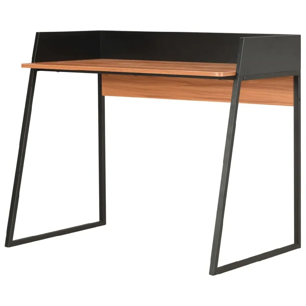 Cincinnati Laptop Desk with Raised Edges - Black, Brown