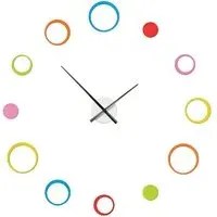 Circular Wall Clock - Multi Coloured