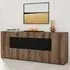 Citrus Sideboard with 3 Doors 2 Drawers - Monastery Oak