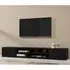 Citrus TV Stand with 2 Doors - Black