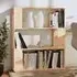 Civilla Bookcase and Room Divider - Natural, Pinewood