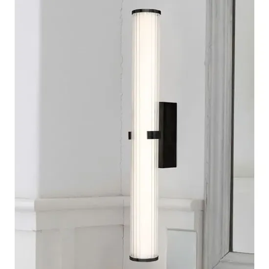 Clamp LED Large Wall Light - Black, Steel