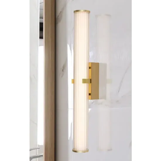 Clamp LED Large Wall Light - Gold, Steel