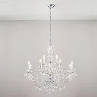 Clarence 12 Lights Ceiling Pendant Light - Polished Chrome